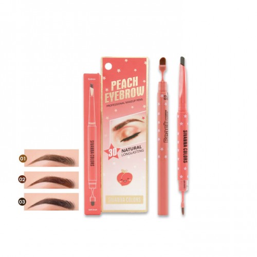SIVANNA COLORS PEACH 眉筆